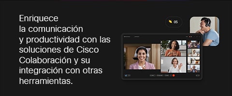 Webex Conoce el portafolio de Cisco Collaboration para el trabajo híbrido - Calling
